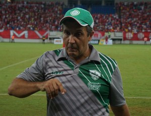 Anthoni Santoro, técnico do Alecrim (Foto: Augusto Gomes/GloboEsporte.com)