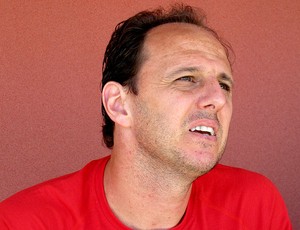 Rogério Ceni goleiro do São Paulo entrevista (Foto: Carlos Augusto Ferrari)